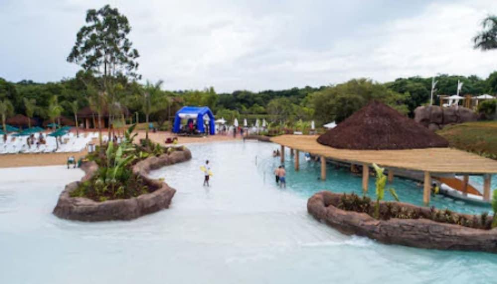马布瑟玛斯度假大酒店 伊瓜苏 外观 照片 The artificial beach