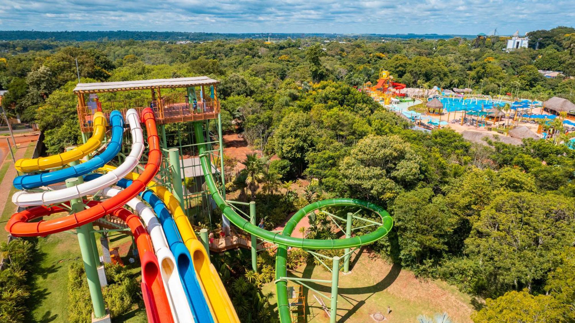 马布瑟玛斯度假大酒店 伊瓜苏 外观 照片 Aerial view of the park